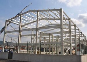 Konstruksi Baja WF Bentang 12 Meter